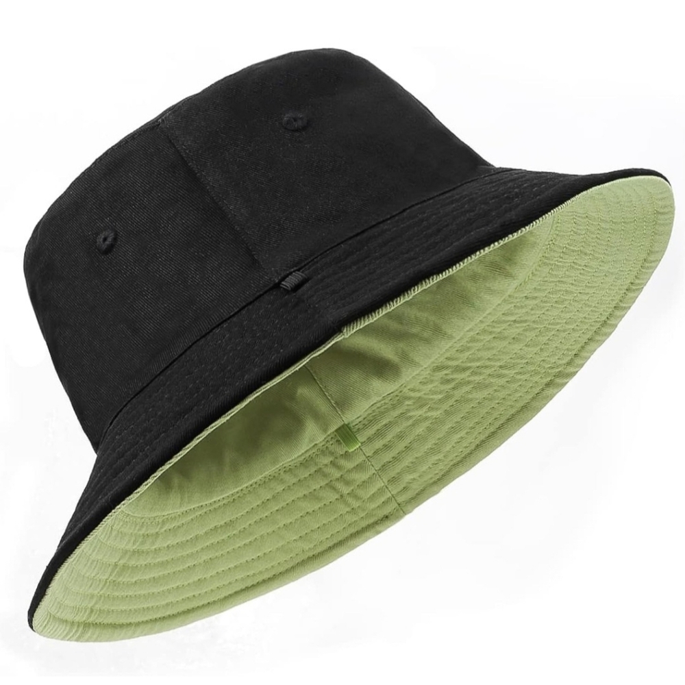 Reversible Cotton Bucket Hat